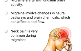 migraine chiropractic neck brain causes