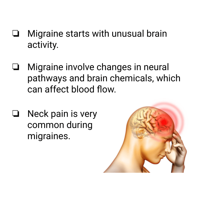 migraine chiropractic neck brain causes