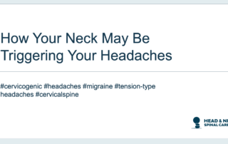 cervicogenic headaches