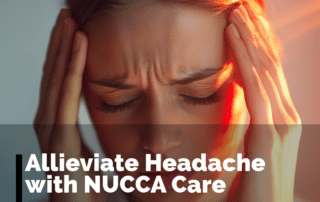 alleviate headache with nucca chiropractic